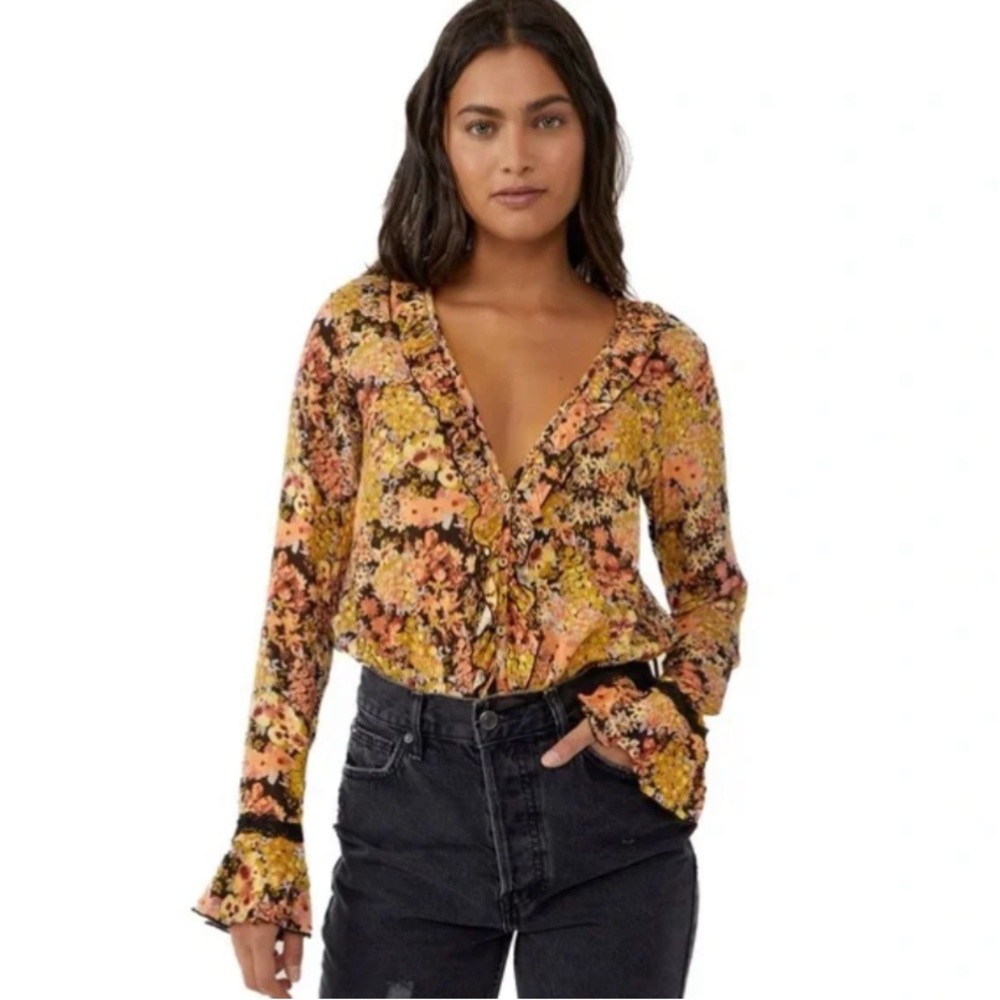 NWT Free People Intimately Heat Wave Bodysuit‎